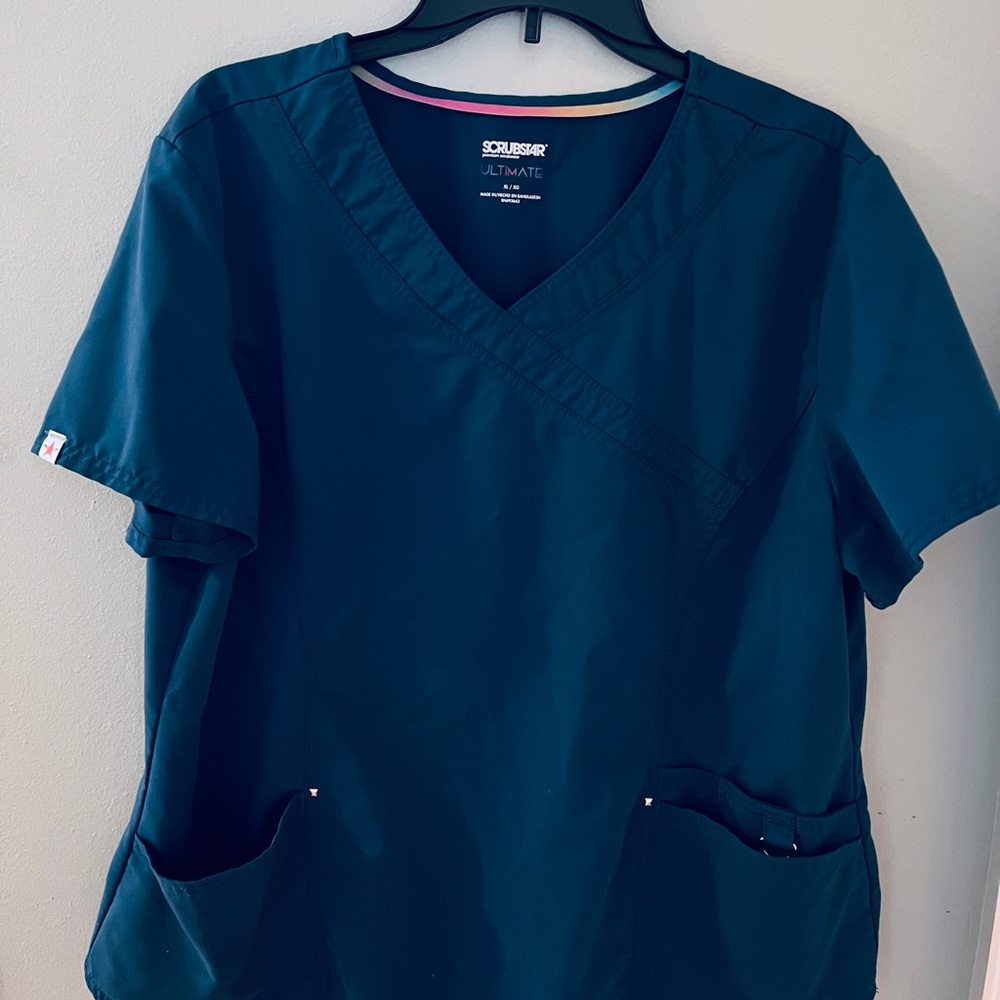 Scrubs Scrub-star   Teal top XL